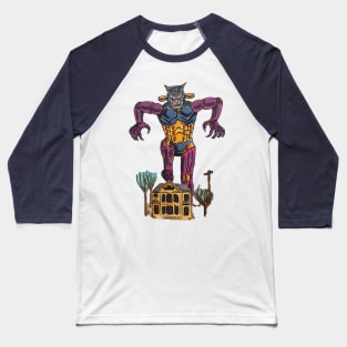 Monster Robot Baseball T-Shirt